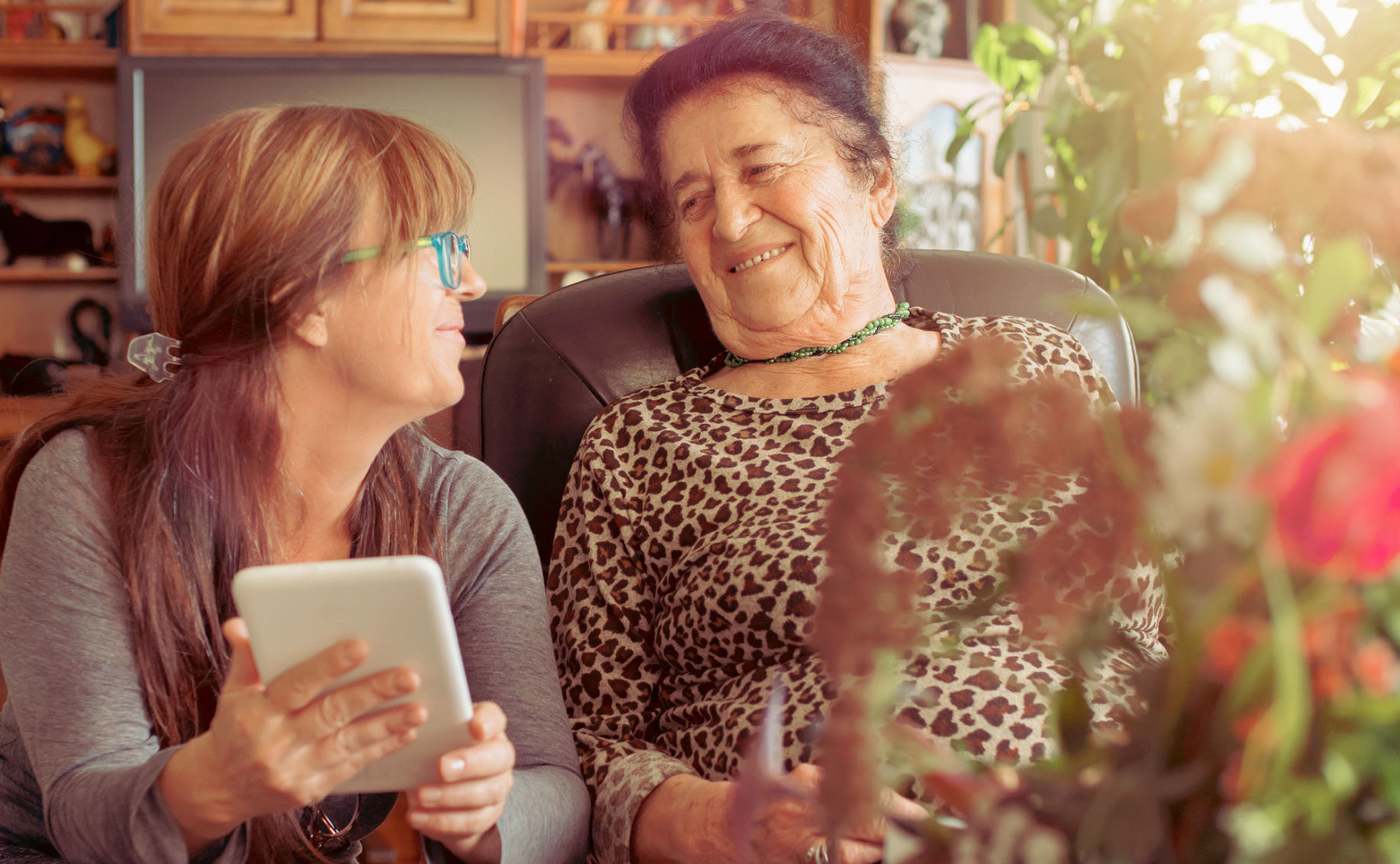 Spend time with a hospice patient